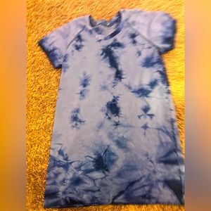 Lululemon-swiftly tech short sleeve-size 8-Marble Die commanders